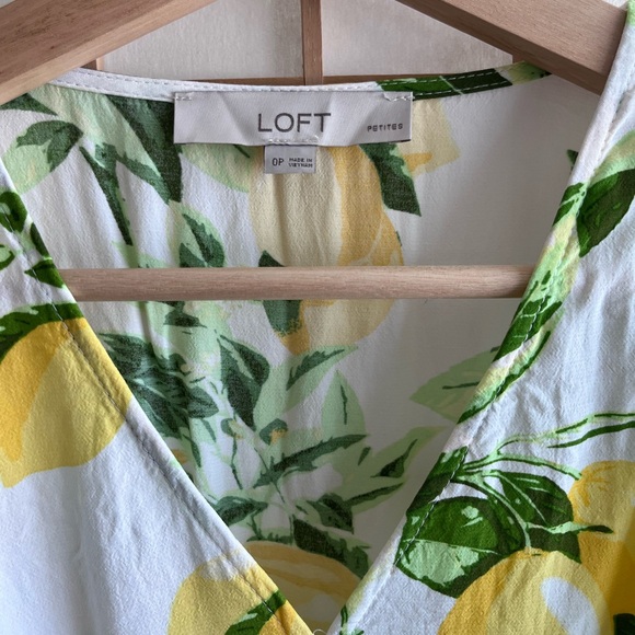 Loft Lemon Mini Dress - Picture 7 of 8